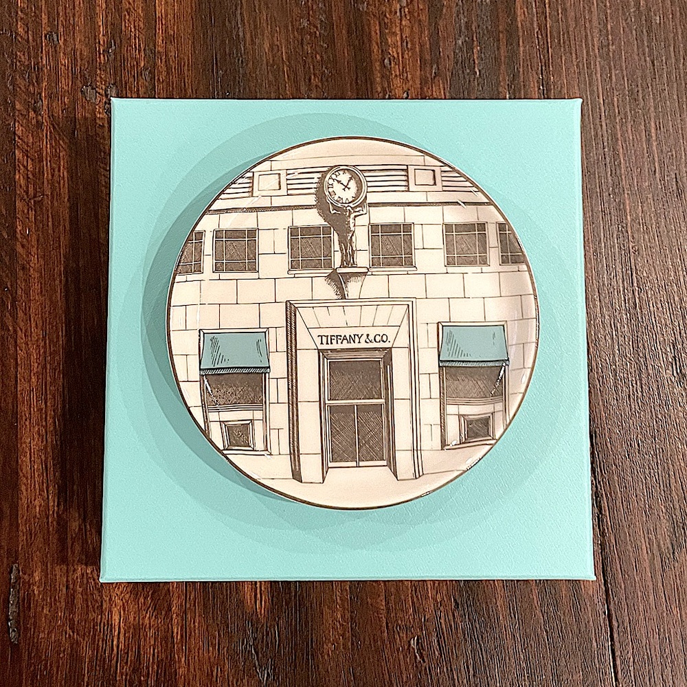 Tiffany & Co. NYC Flagship Facade Porcelain Ring Dish